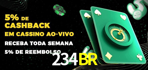 Promoções do cassino ao Vivo 234BR
